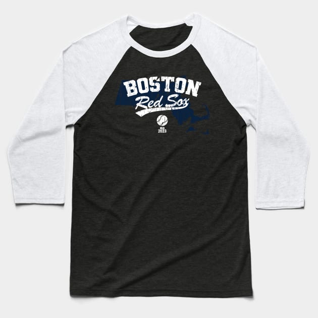 Boston, Massachusetts - BoSox - 2023 Baseball T-Shirt by Nagorniak